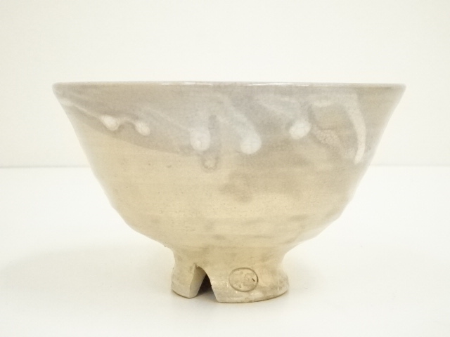 茶道具　時代物　古萩焼のお茶碗　金継　骨董品、美術品 道具 ] - 道具 萩焼 扇芝庵造 茶碗（共箱） | ネットショップ圭